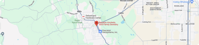 how to get to Nataliya Vorobets DDS on a map